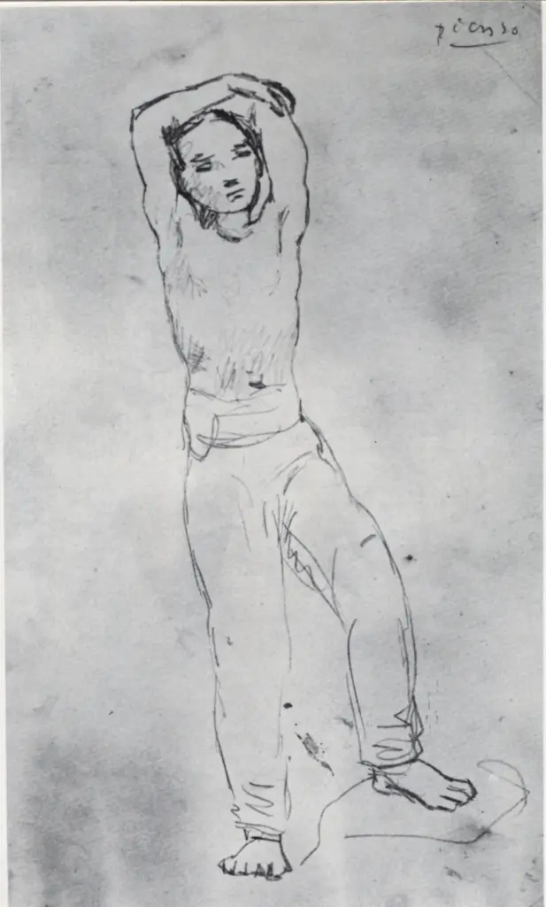 Anonimo , Picasso, Pablo - sec. XX - Le gamin , fronte