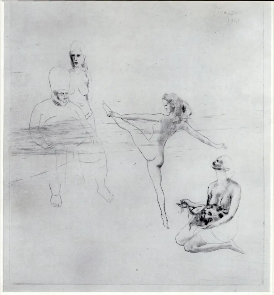 Anonimo , Picasso, Pablo - sec. XX - Salom&eacute; , fronte