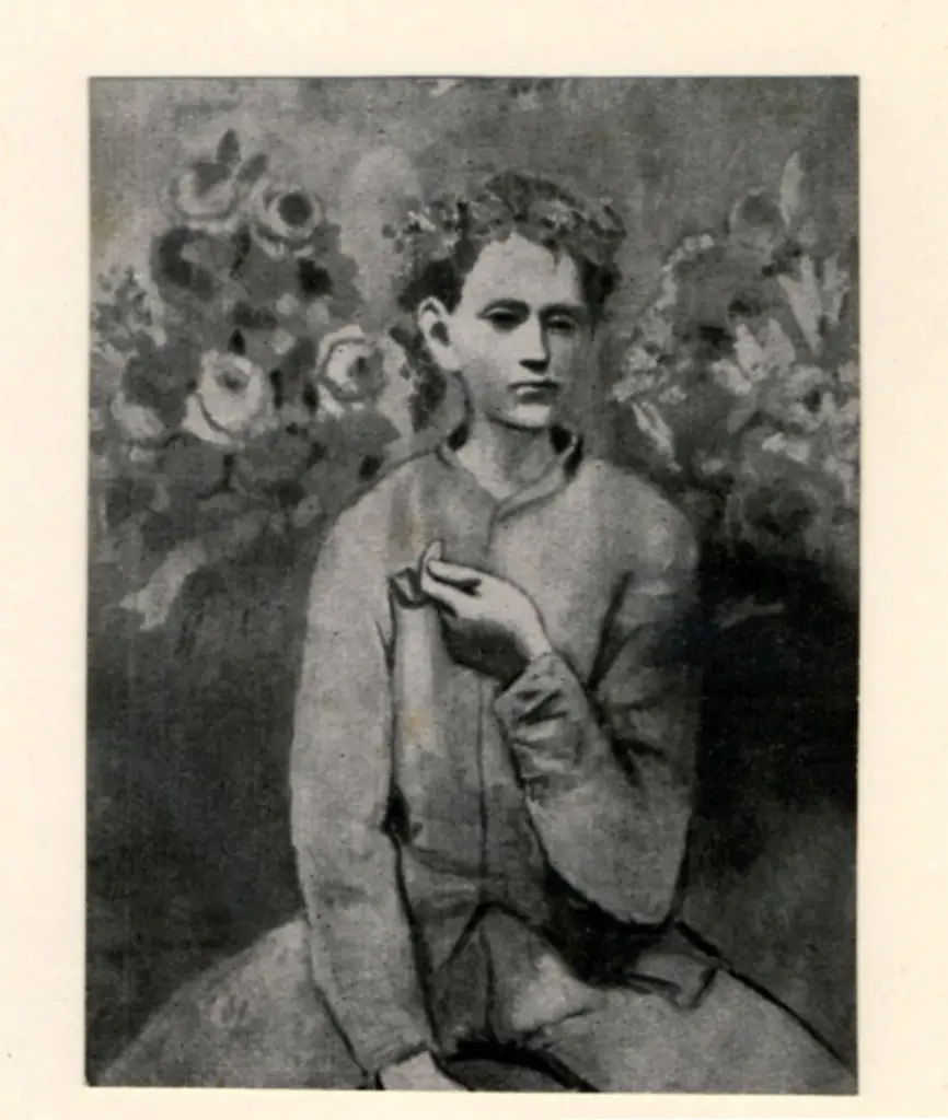 Anonimo , Picasso, Pablo - sec. XX - Ritratto di fanciullo , fronte