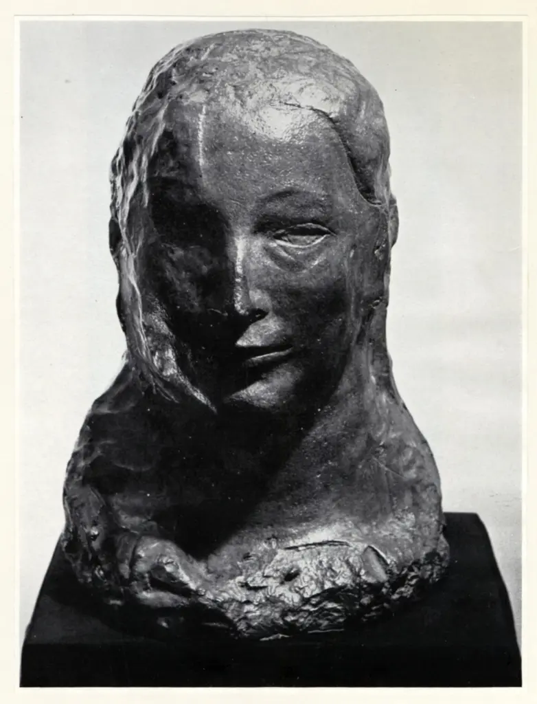 Anonimo , Picasso, Pablo - sec. XX - Busto di Donna , fronte