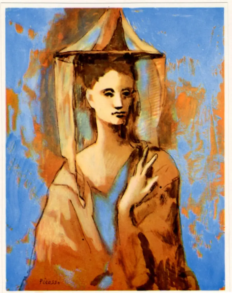 Anonimo , Picasso, Pablo - sec. XX - Majorcan woman , fronte