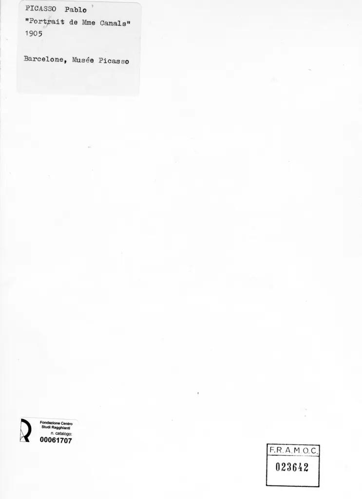 Anonimo , Picasso, Pablo - sec. XX , retro