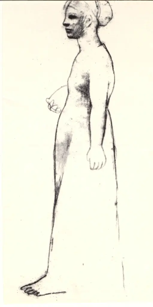 Picasso, Pablo , Studio di donna