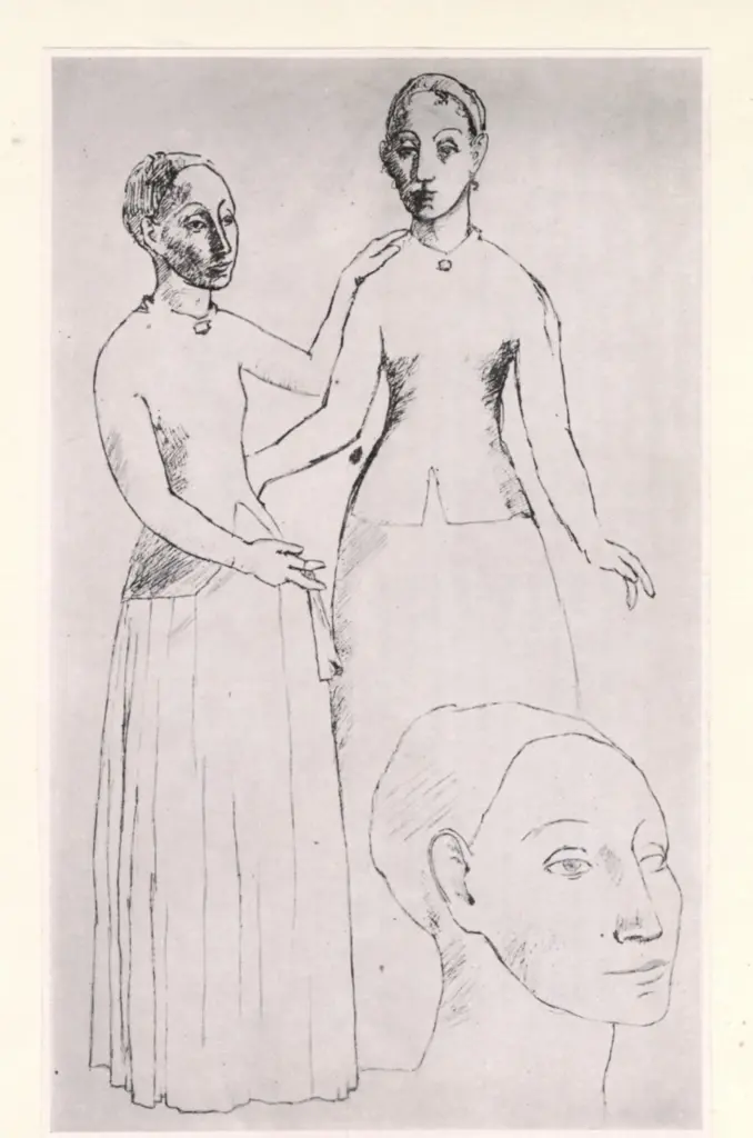 Picasso, Pablo , Contadini di Andorra