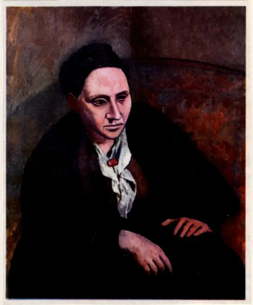 Anonimo , Picasso, Pablo - sec. XX - Portrait de Gertrude , fronte