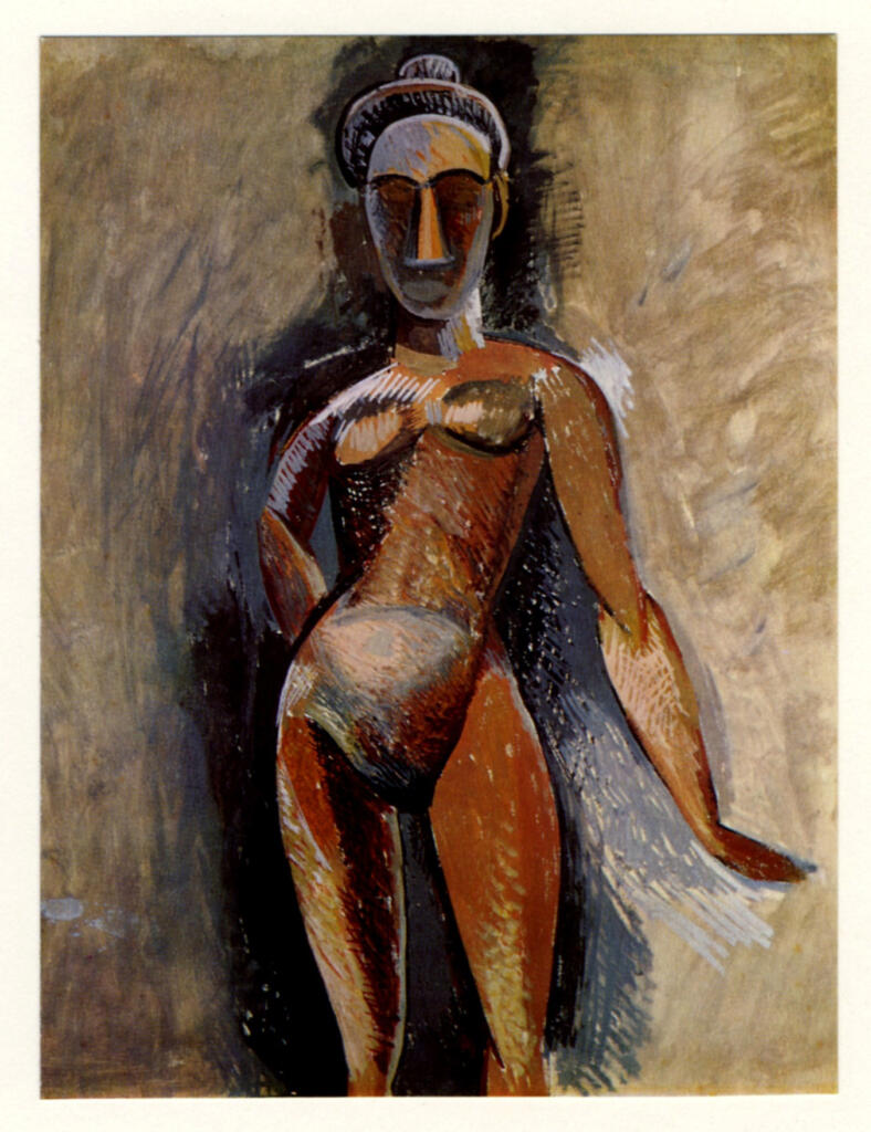 Anonimo , Picasso, Pablo - sec. XX - Nudo di donna , fronte