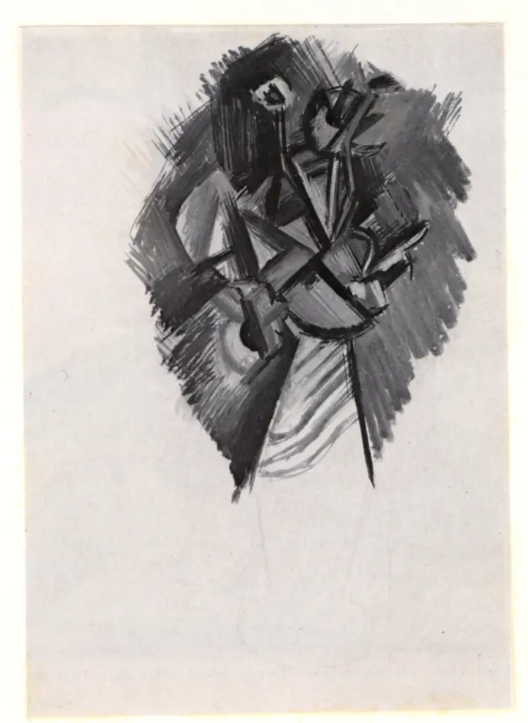 Picasso, Pablo , Vase de fleurs