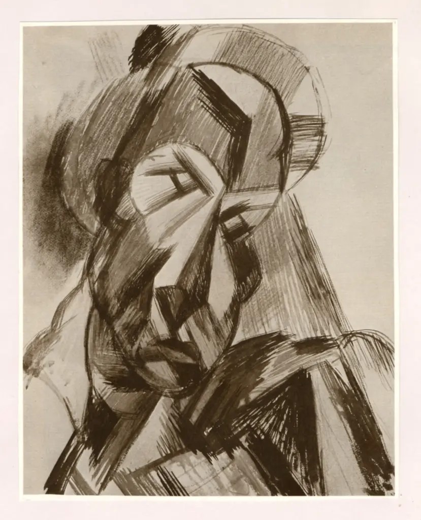 Anonimo , Picasso, Pablo - sec. XX , fronte