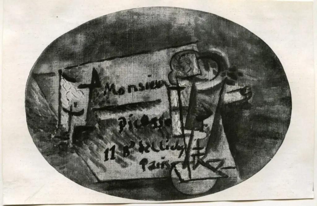 Anonimo , Picasso, Pablo - sec. XX - Postkarte , fronte