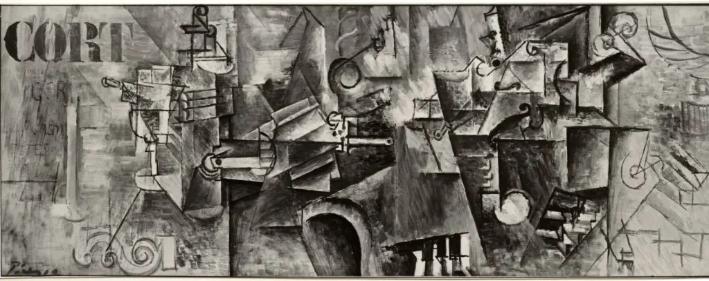 Fotografia Ferruzzi , Picasso, Pablo - sec. XX - Natura morta con strumenti musicali , fronte