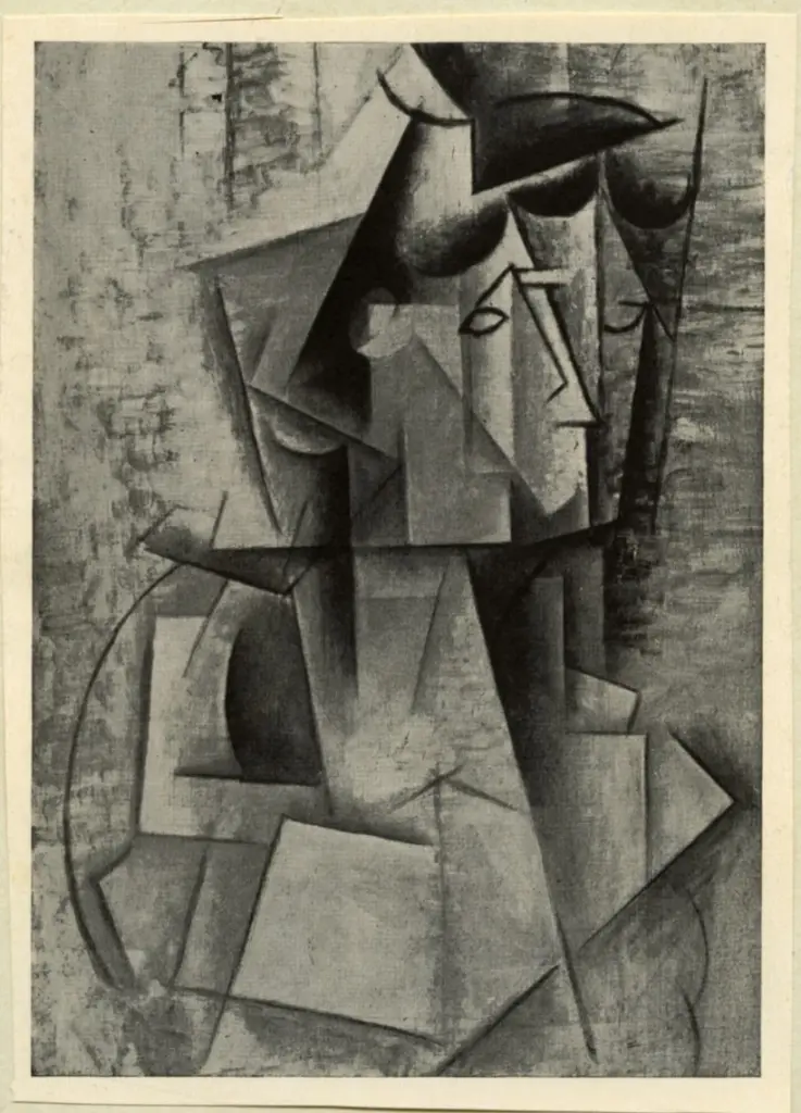 Anonimo , Picasso, Pablo - sec. XX , fronte