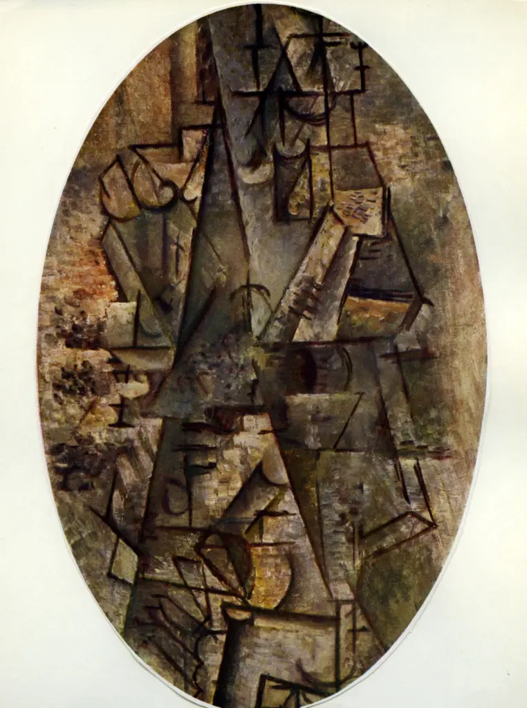 Picasso, Pablo , Uomo con mandolino