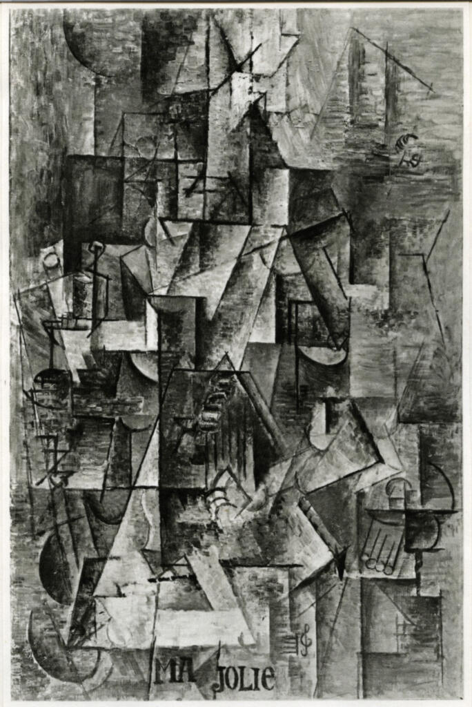 Anonimo , Picasso, Pablo - sec. XX - Ma Jolie , fronte