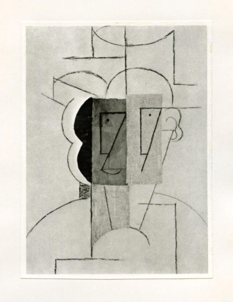 Anonimo , Picasso, Pablo - sec. XX - Man with a Hat , fronte