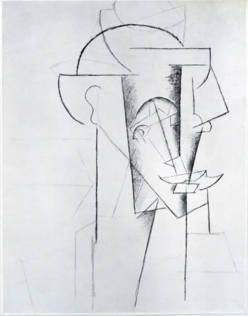 Anonimo , Picasso, Pablo - sec. XX , fronte