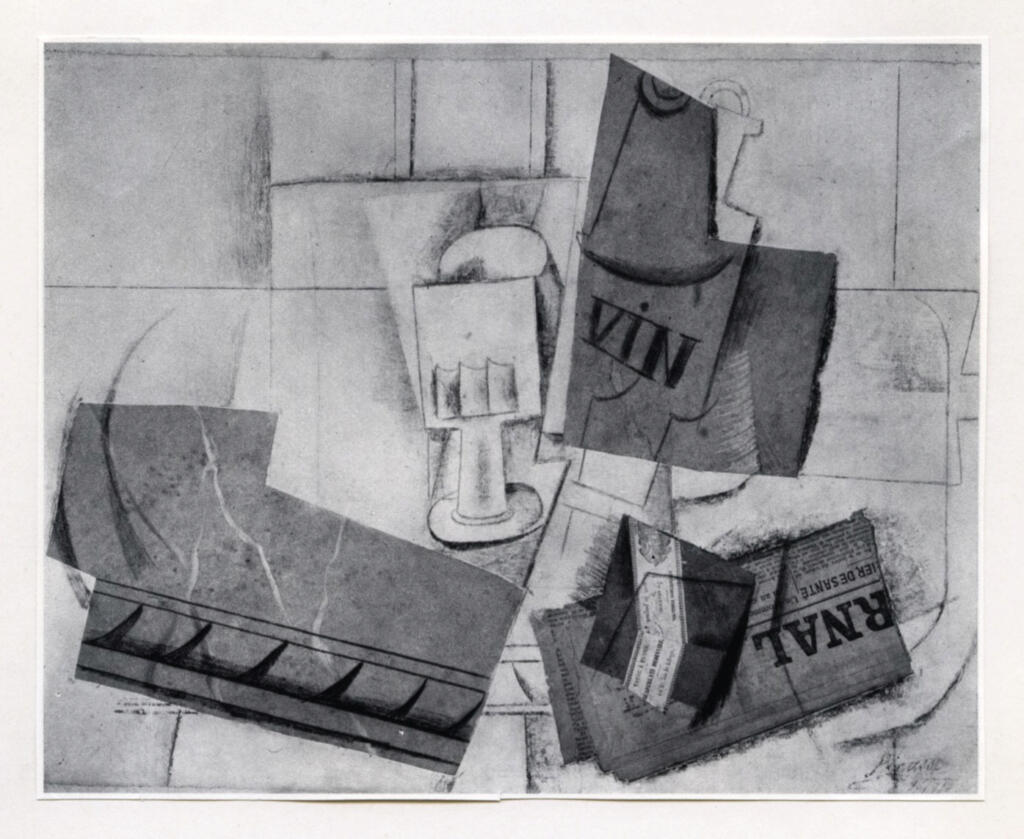 Held , Picasso, Pablo - sec. XX - Il giornale , fronte