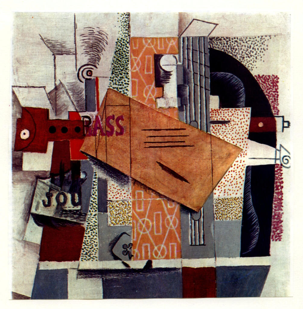 Anonimo , Picasso, Pablo - sec. XX - Il Violoncello , fronte