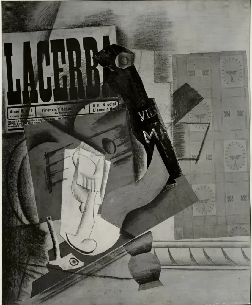 Fotografia Ferruzzi , Picasso, Pablo - sec. XX - Lacerba , fronte