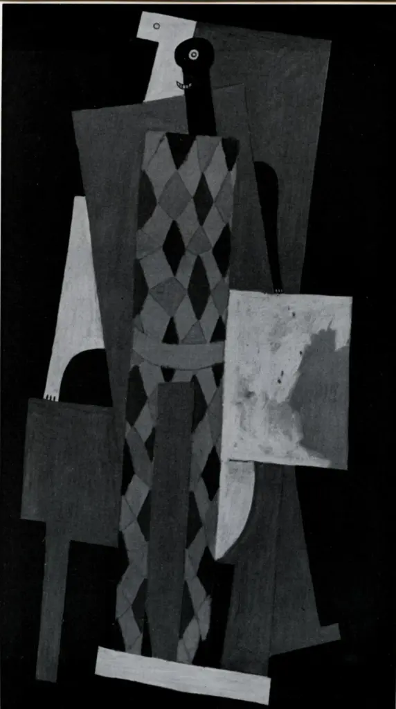 M&uuml;ller, Eric , Picasso, Pablo - sec. XX - Harlekin