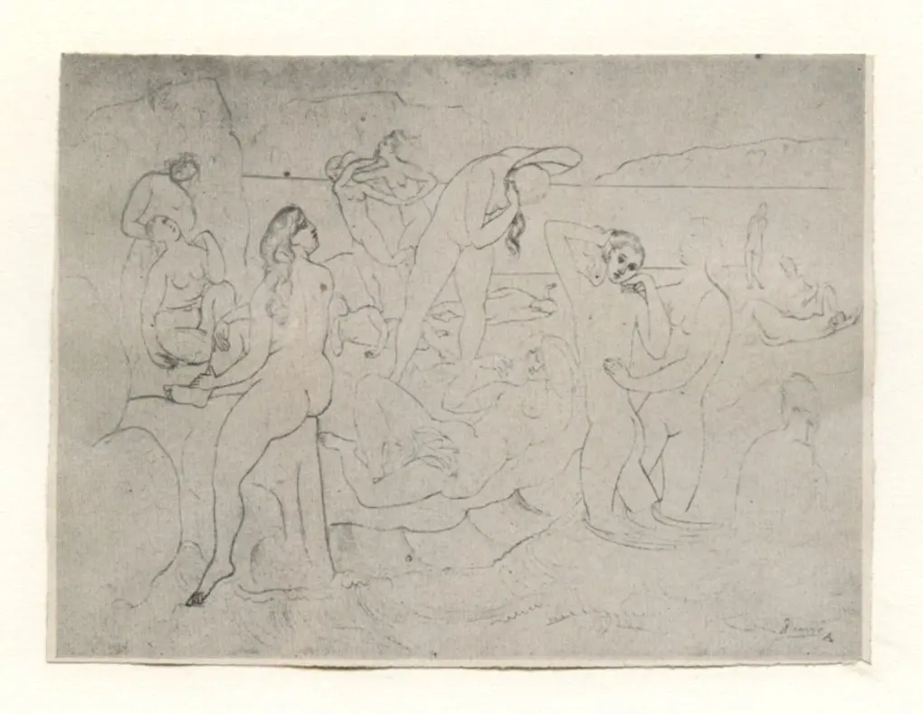 Anonimo , Picasso, Pablo - sec. XX , fronte