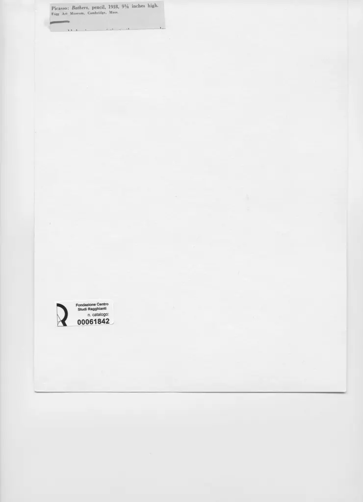 Anonimo , Picasso, Pablo - sec. XX , retro