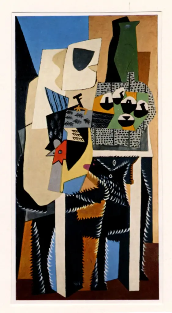 Anonimo , Picasso, Pablo - sec. XX - Dog and cock , fronte