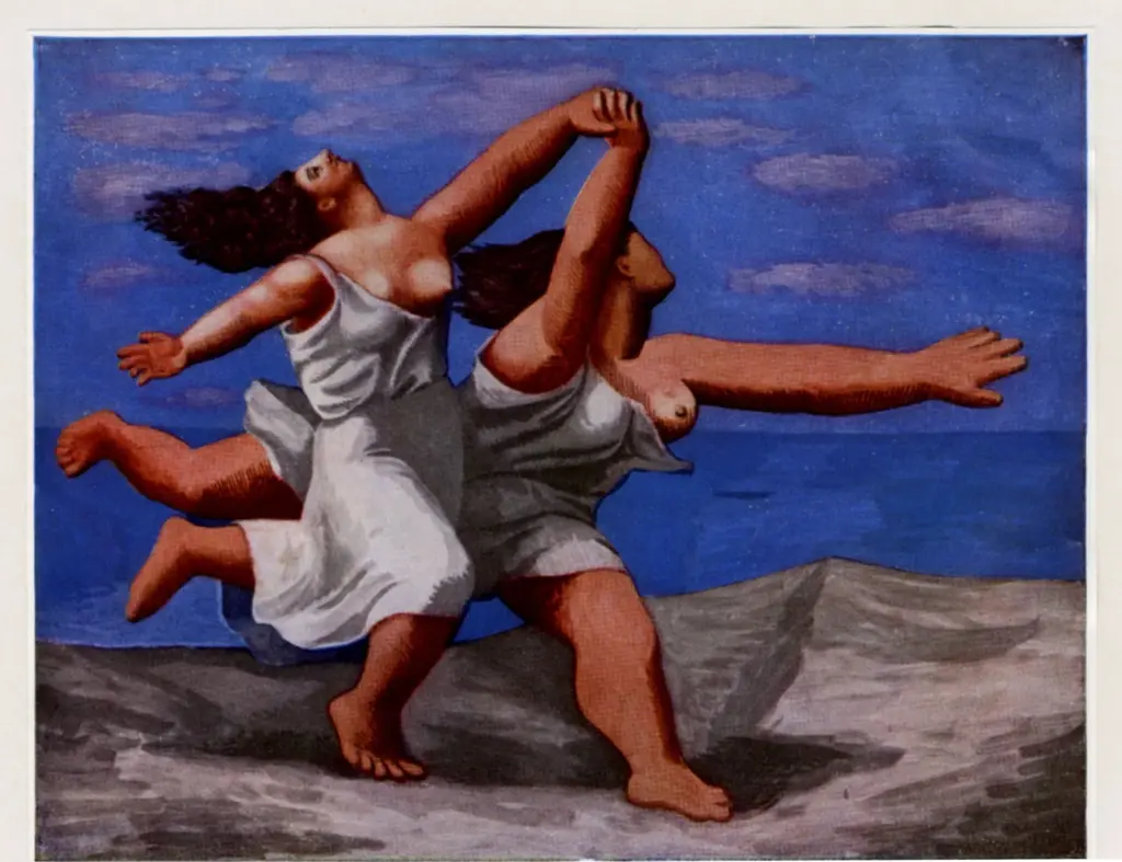 Anonimo , Picasso, Pablo - sec. XX - The Race , fronte