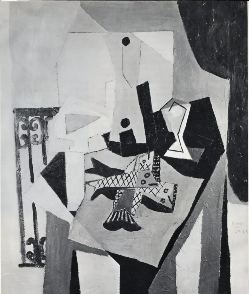 Anonimo , Picasso, Pablo - sec. XX - Nature morte aux poissons , fronte