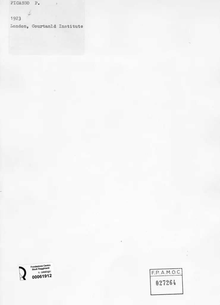 Anonimo , Picasso, Pablo , retro