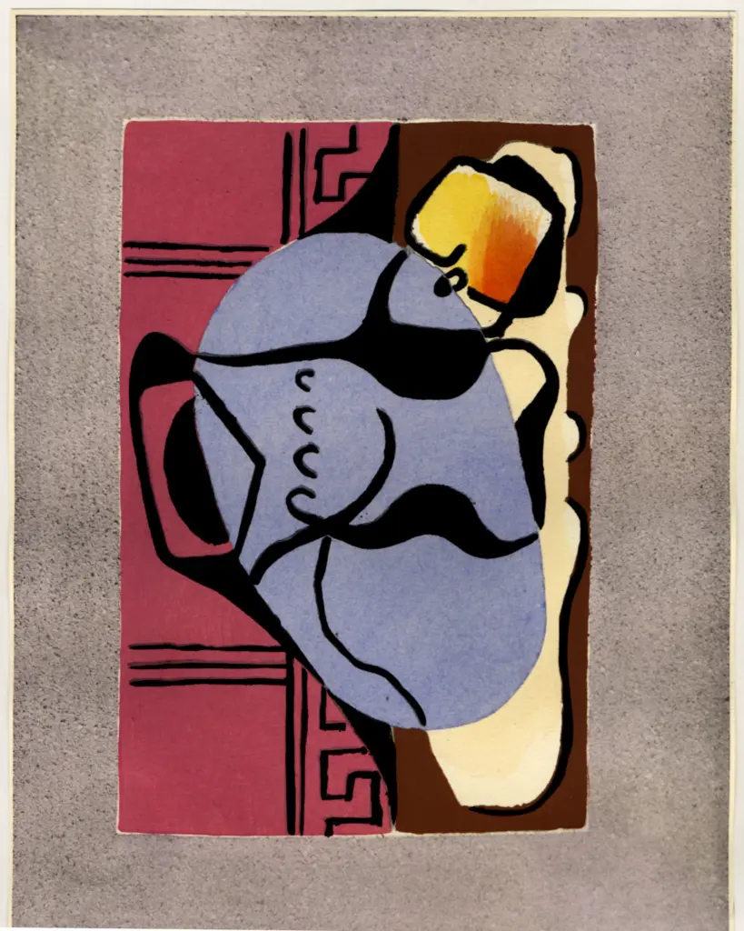 Anonimo , Picasso, Pablo - sec. XX - Natura morta , fronte