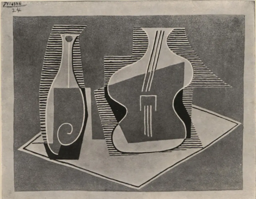 Anonimo , Picasso, Pablo - sec. XX - Natura morta , fronte