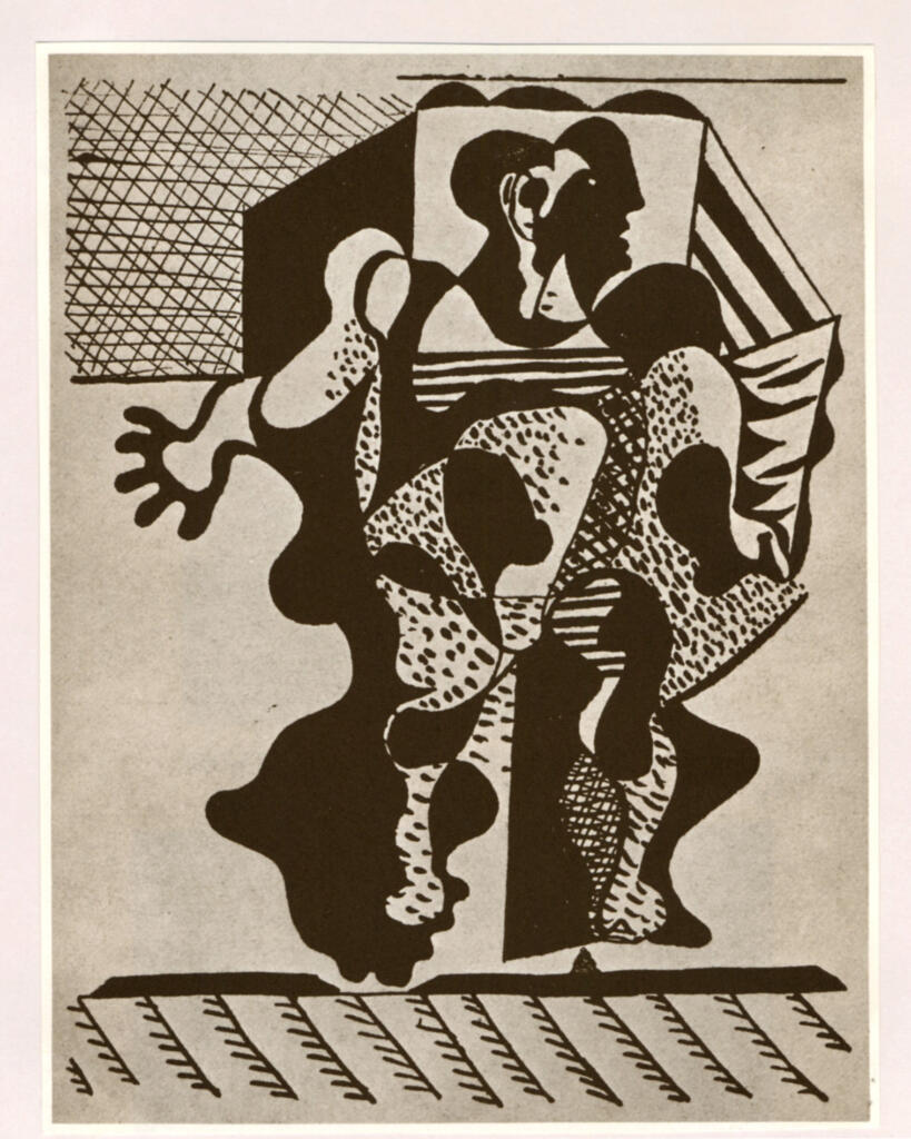 Anonimo , Picasso, Pablo - sec. XX - Figure in motion , fronte