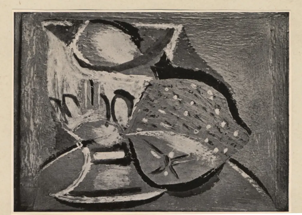 Anonimo , Picasso, Pablo - sec. XX - Natura morta , fronte