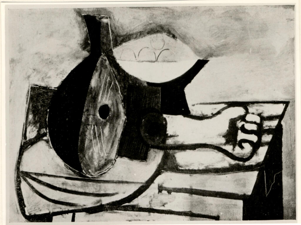 Anonimo , Picasso, Pablo - sec. XX - Nature morte , fronte