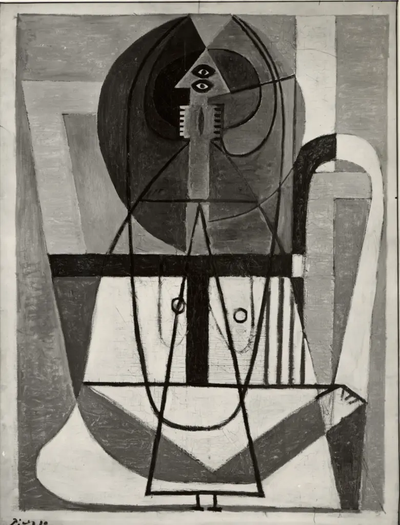 Fotografia Ferruzzi , Picasso, Pablo - sec. XX - Costruzione , fronte