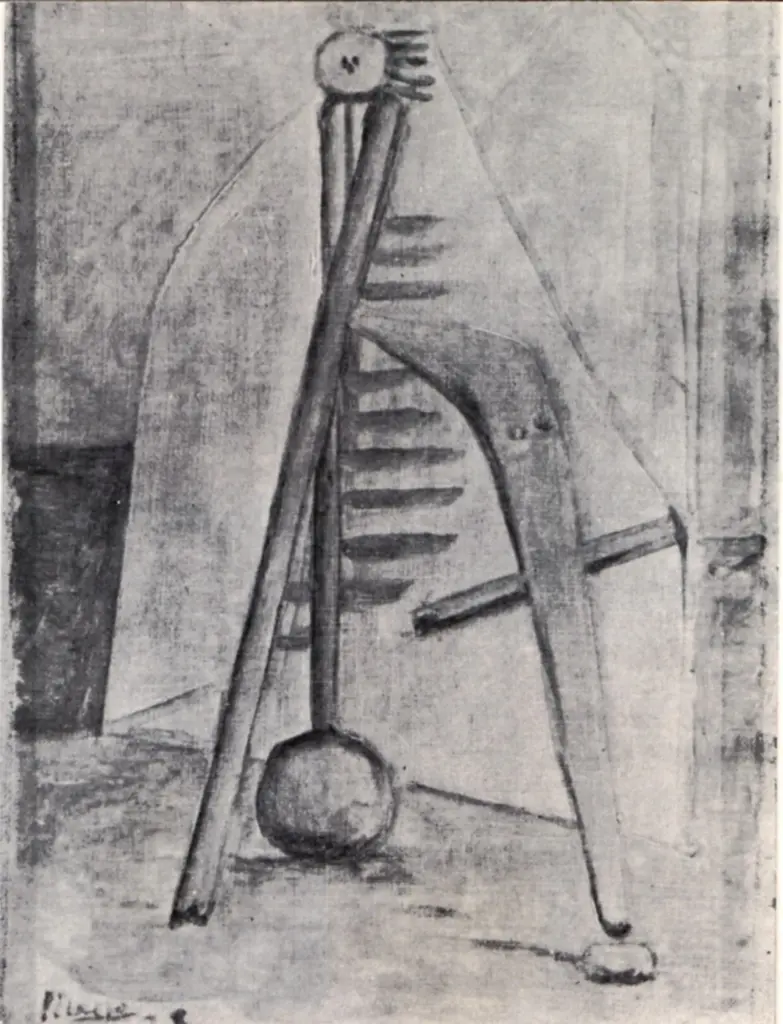 Anonimo , Picasso, Pablo - sec. XX - Baigneuse , fronte