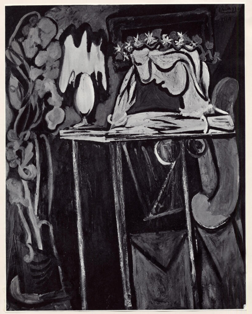 Anonimo , Picasso, Pablo - sec. XX - Ragazza che legge , fronte