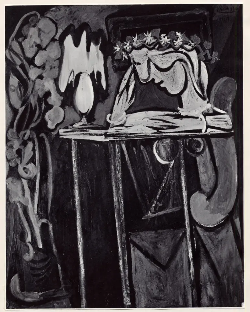 Anonimo , Picasso, Pablo - sec. XX - Ragazza che legge , fronte