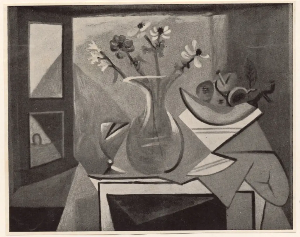 Anonimo , Picasso, Pablo - sec. XX - Natura morta , fronte