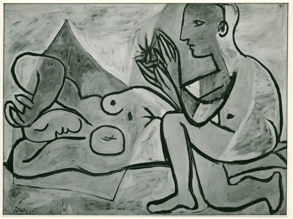 Fotografia Ferruzzi , Picasso, Pablo - sec. XX - Amore e Psiche , fronte