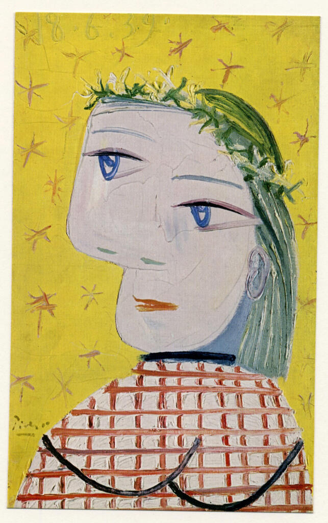 Anonimo , Picasso, Pablo - sec. XX - Testa di bambina , fronte