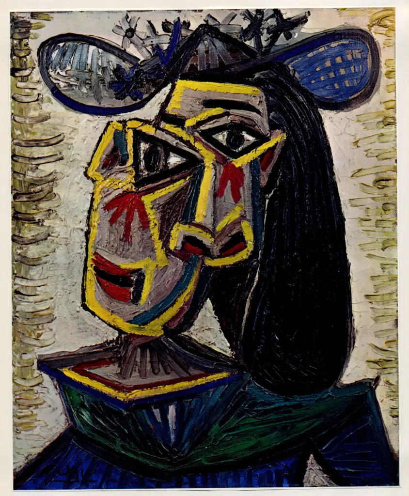 Anonimo , Picasso, Pablo - sec. XX - Ritratto di Dora Maar , fronte