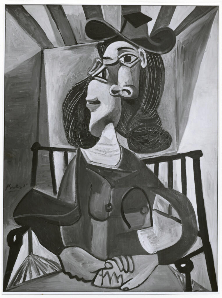 Fotografia Ferruzzi , Picasso, Pablo - sec. XX - Donna in poltrona , fronte