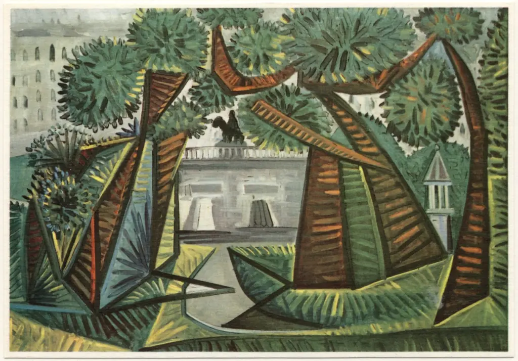 Picasso, Pablo , Vert Galant Square