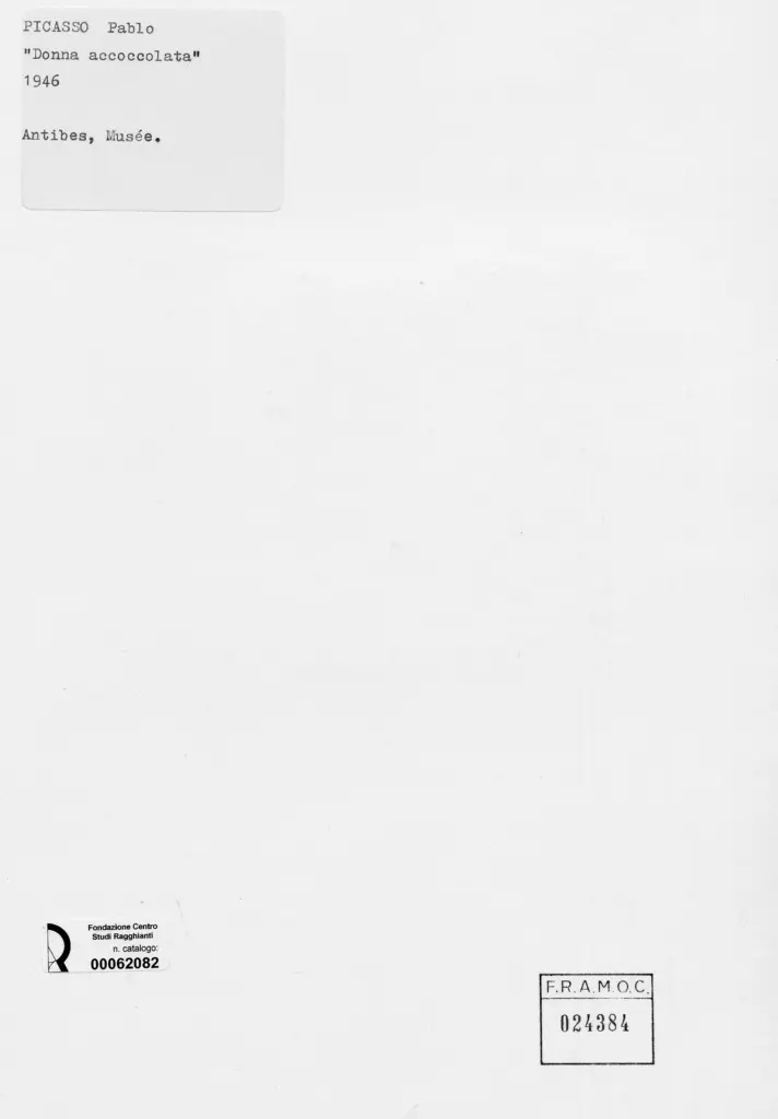 Anonimo , Picasso, Pablo sec. XX , retro