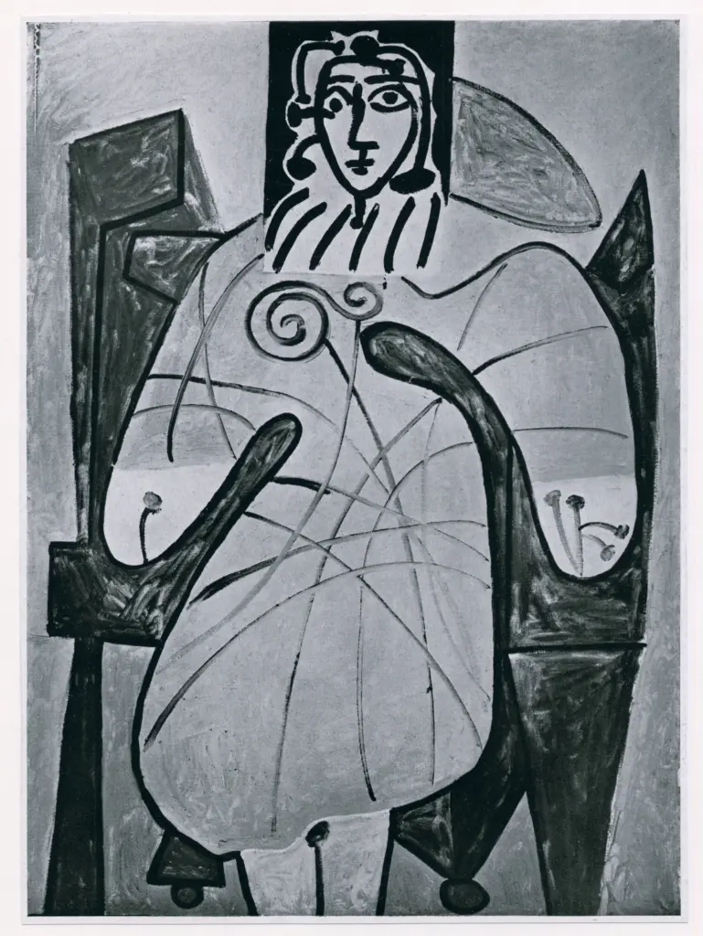 Picasso, Pablo , Donna seduta