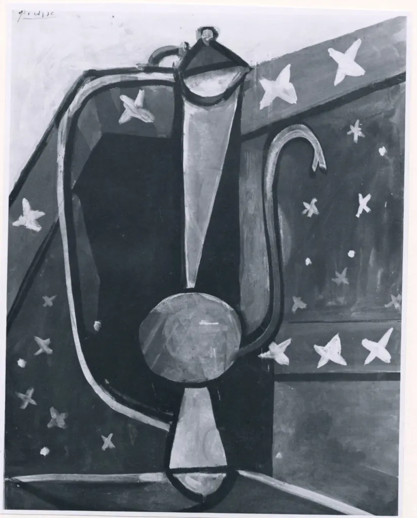 Anonimo , Picasso, Pablo - sec. XX - La Cafeti&egrave;re au Fond &eacute;toil&eacute; , fronte