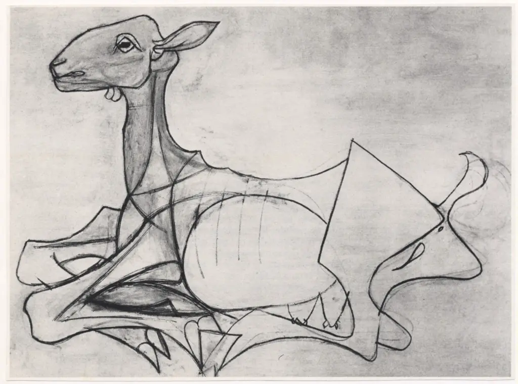 Picasso, Pablo , La capra