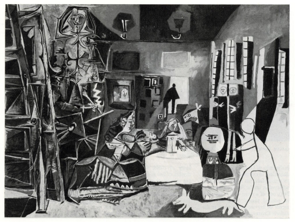 Anonimo , Picasso, Pablo - sec. XX - Les Ménines , fronte