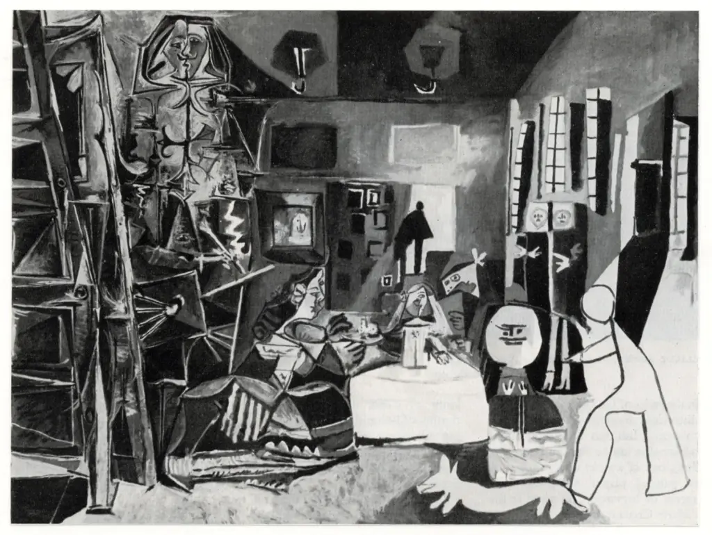 Anonimo , Picasso, Pablo - sec. XX - Les M&eacute;nines , fronte